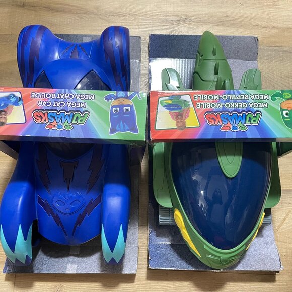 NWT PJ MASKS CATBOY and GEKKO Mega Car - Picture 1 of 8